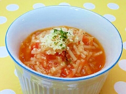 【離乳食】牛ミンチのトマトスパゲティー